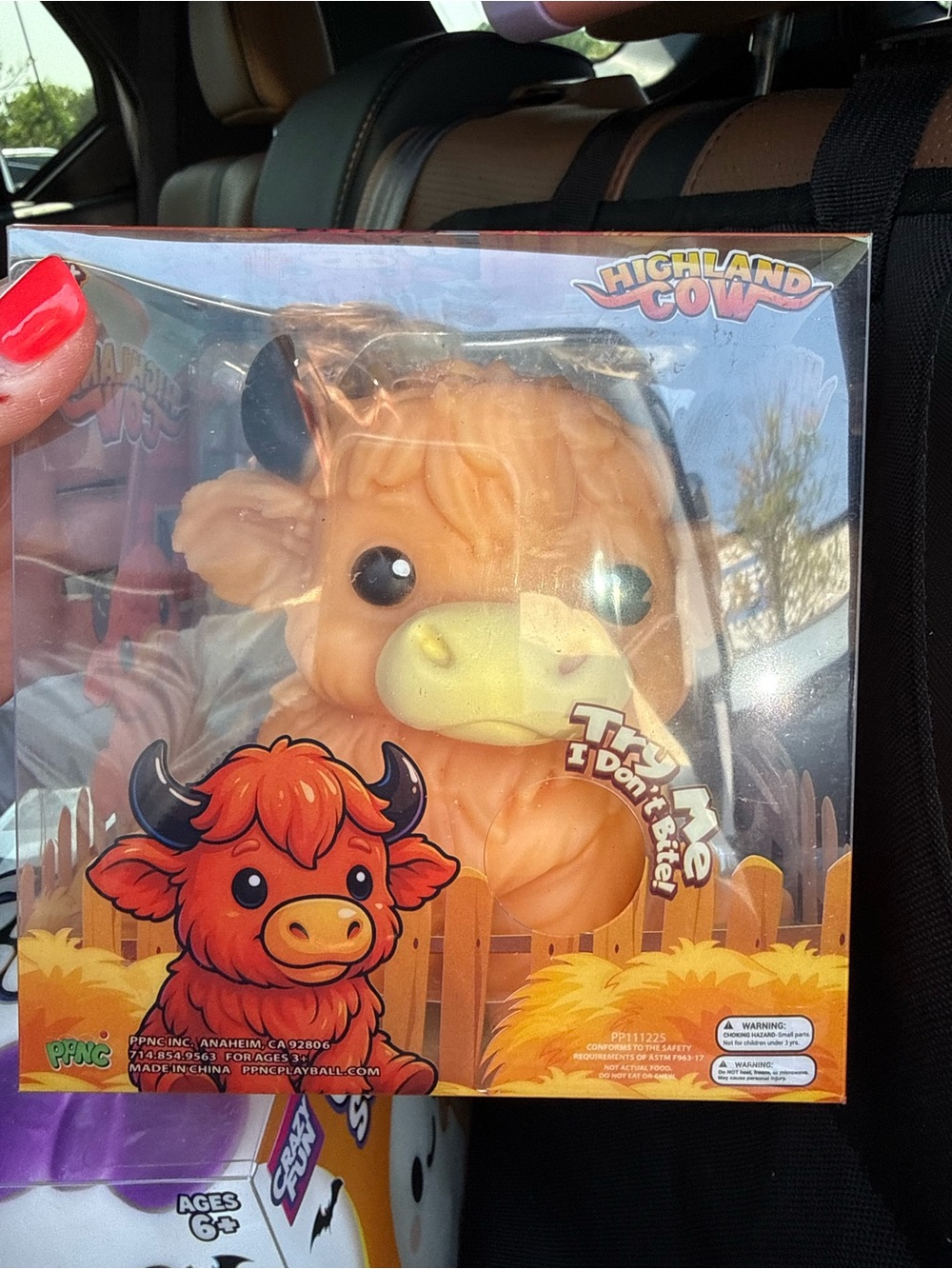 Interactive Plush Toy - Orange